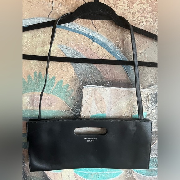 Michael Kors Black Clutch Bag - Picture 1 of 16